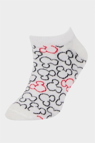 Girl Mickey & Minnie Licensed 3 piece Short Socks