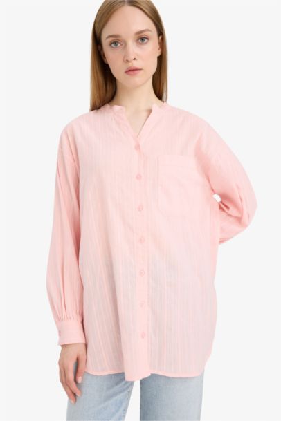 تونيك كم طويل من التويل قصة عادية