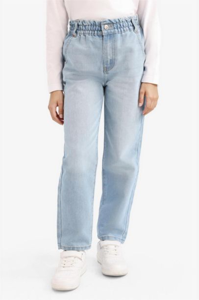 Girl Paperbag Standard Leg Jeans
