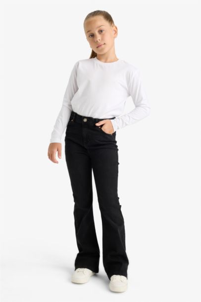 بنطرون بناتي جارلس برجل واسع فلير فيت