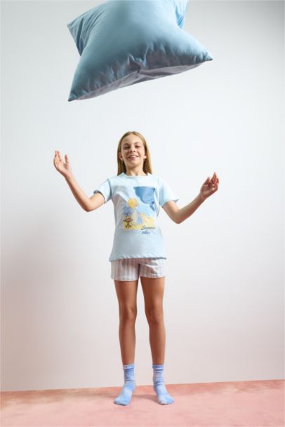 Girl Regular Fit 2 Piece Pajama Set