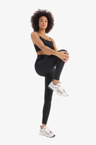 DeFactoFit Waist-Wrapping Sports Leggings