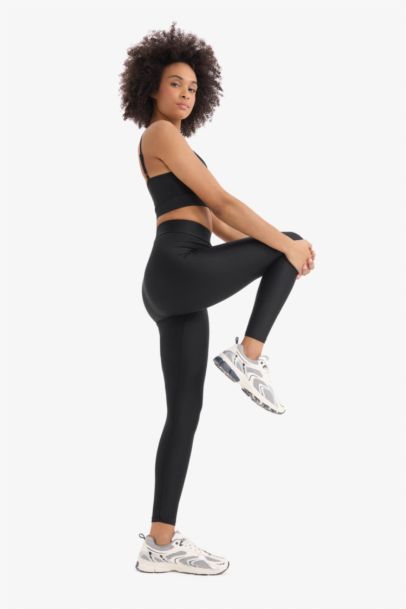 DeFactoFit Waist-Wrapping Sports Leggings