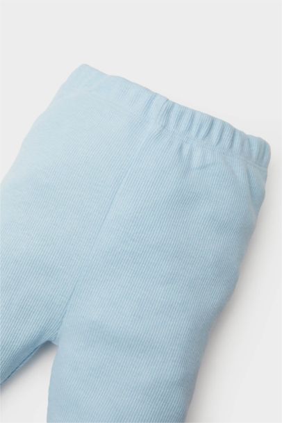 Pantalon côtelé basique pour bébé garçon
