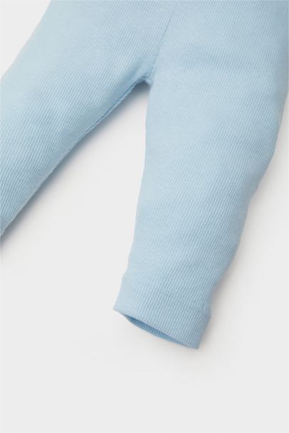 Pantalon côtelé basique pour bébé garçon