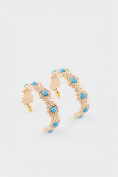 تراجي ذهبي نسائي على شكل وردة