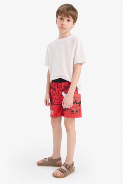 Short de bain NBA Chicago Bulls pour garçon