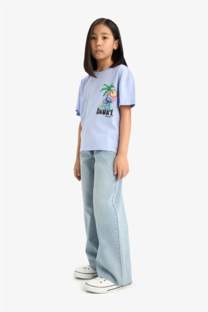 Girl Disney Lilo & Stitch Relax Fit T-Shirt