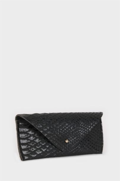 Чехол для солнцезащитных очков с узором под змеиную кожу, унисекс