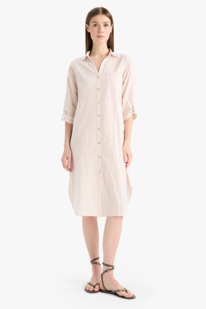 Fall in Love Regular Fit Beach Dress