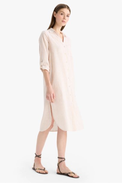 Fall in Love Regular Fit Beach Dress