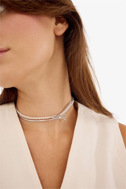 Woman Silver Necklace