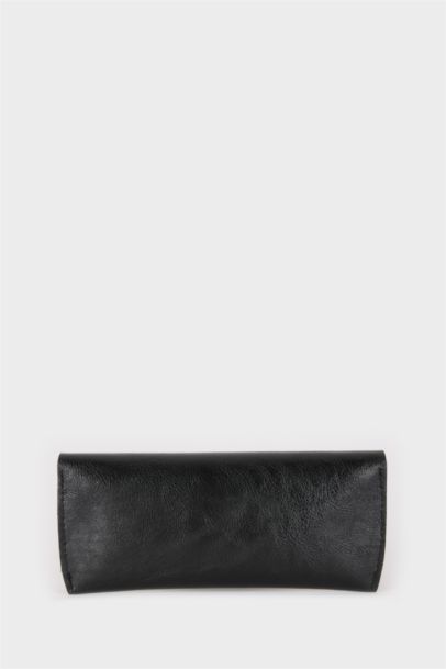 Unisex Suni Deri Güneş Gözlüğü Kılıfı