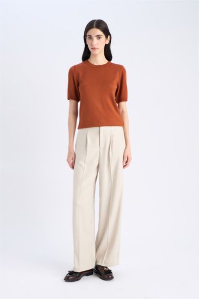 Regular Fit Crew Neck Pullover