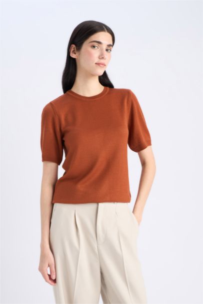 Regular Fit Crew Neck Pullover