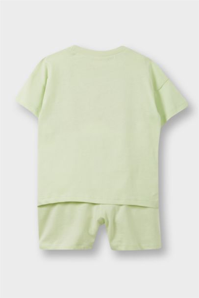 Baby Boy Printed T-Shirt Shorts 2 Piece Set