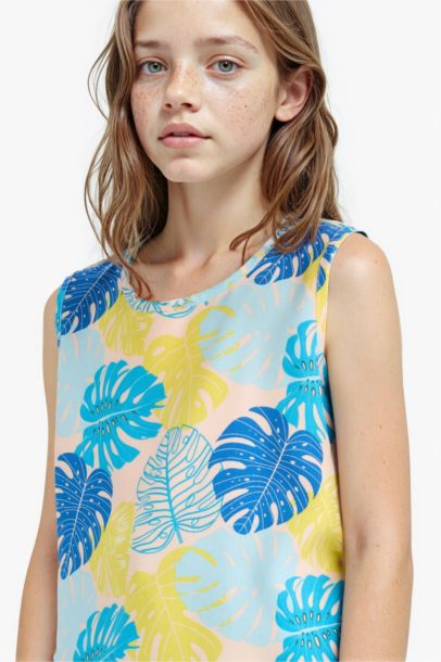 Girl Short Sleeve Blouse