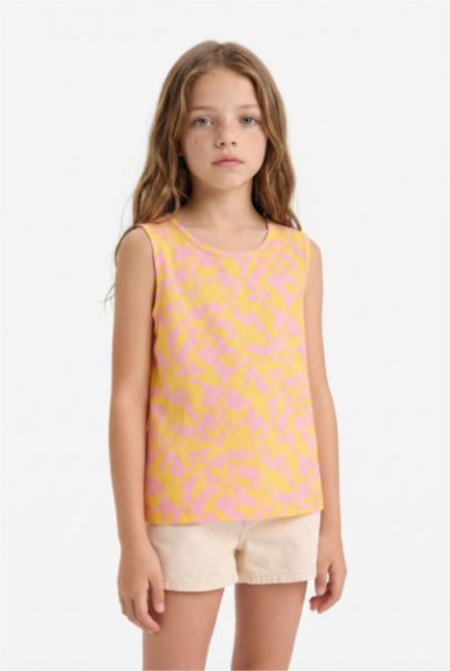 Girl Short Sleeve Blouse