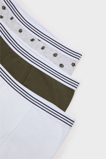 Boy Cactus Patterned 3 Piece Boxer