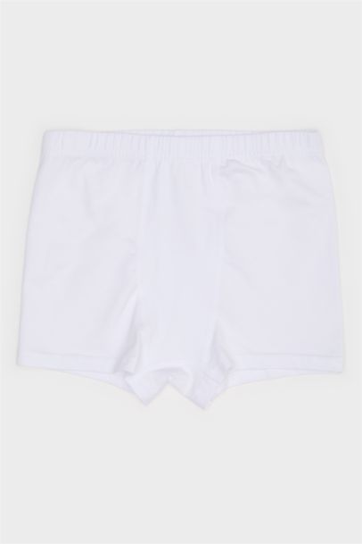 بوكسر اولادي سادة أبيض - 3 قطع