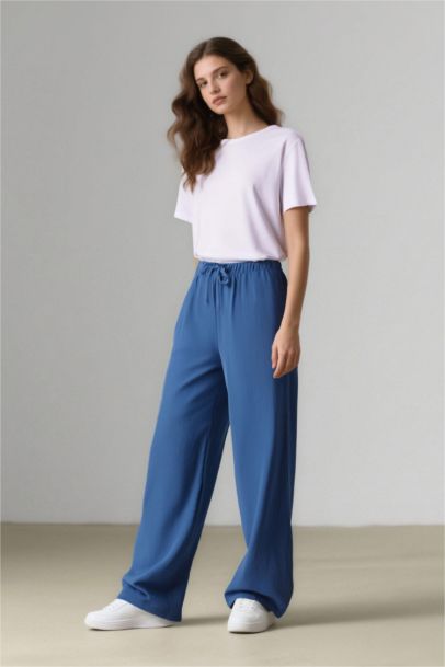 Wide Leg Aerobin Trousers