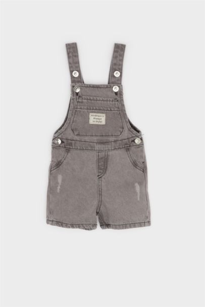 Regular Fit Denim Jumpsuit