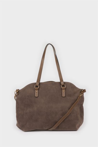 Woman Suede Shoulder Bag