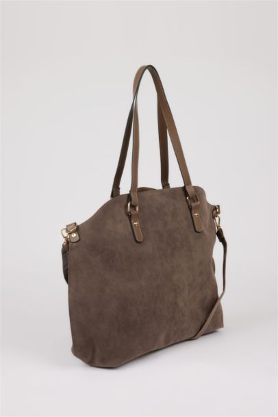 Woman Suede Shoulder Bag