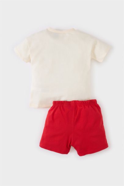 Ensemble T-shirt imprimé Cars et Short pour bébé garçon
