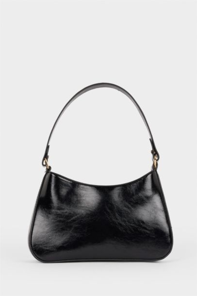 Suni Deri Omuz Çantası