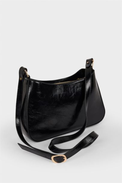 Suni Deri Omuz Çantası