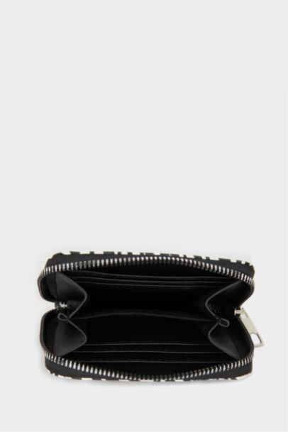 محفظة نسائي زيبرا جلد صناعي