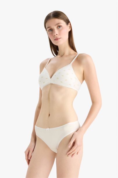 حمالة صدر برا مطبوع بالدانتيل من Fall in Love