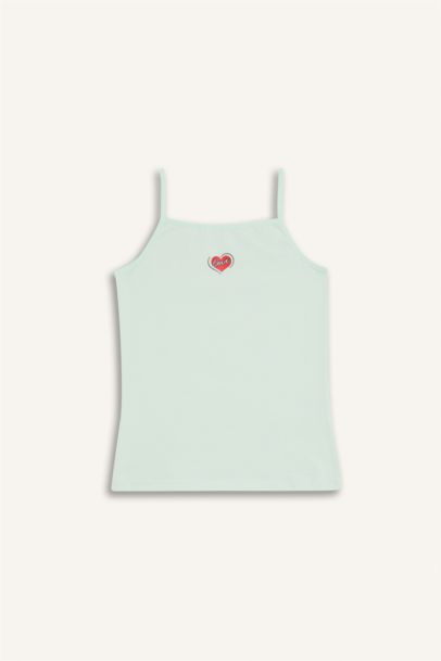 اندر شيرت داخلي بناتي فلورال قصة عادية - قطعتين