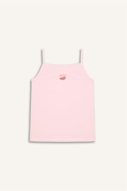 Girl Fruit Patterned 2 Piece Undershirts