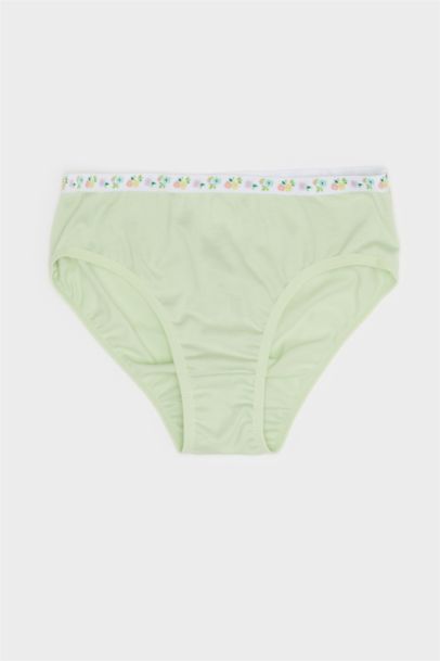 Girl Patterned 3 Piece Slip Panties