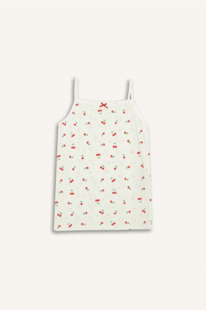 Girl Patterned 2 Piece Undershirts