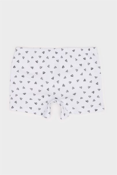 Girl Heart Patterned 2 Piece Boxers