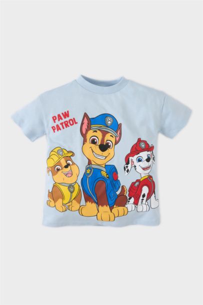 T-shirt imprimé Paw Patrol à col rond pour bébé garçon