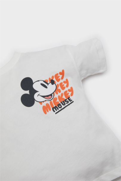 T-shirt Mickey Mouse à manches courtes pour bébé garçon