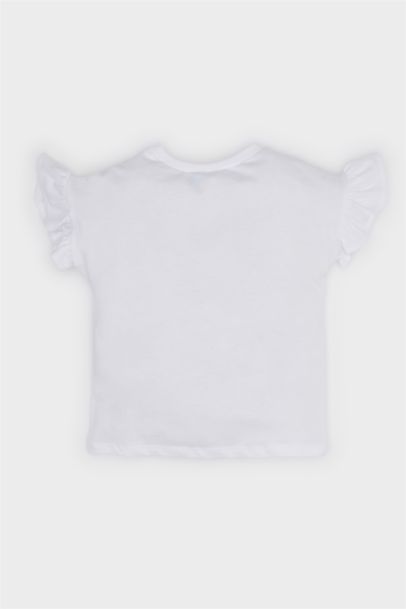 Baby Girl Disney Mickey & Minnie Crew Neck T-Shirt