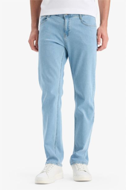 بنطلون جينز سيرجيو قصة عادية بخصر عادي