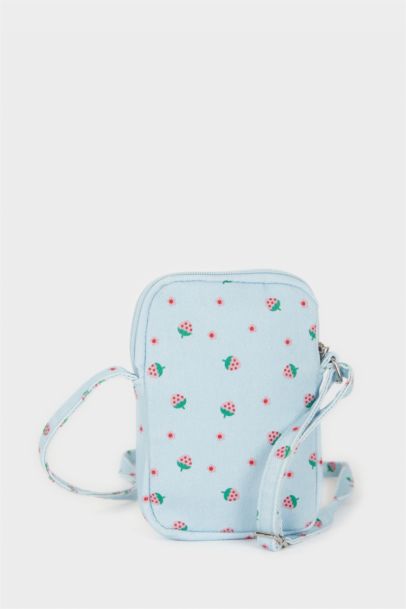 Kız Çocuk Floral Omuz Çantası