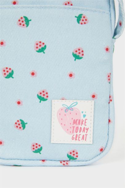 Kız Çocuk Floral Omuz Çantası