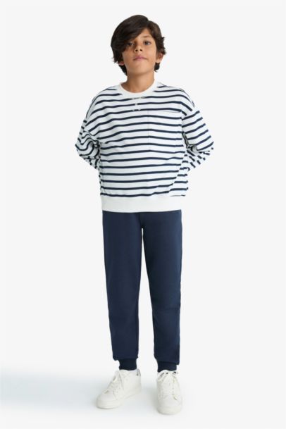 Beli Lastikli Jogger Eşofman Altı Erkek Çocuk