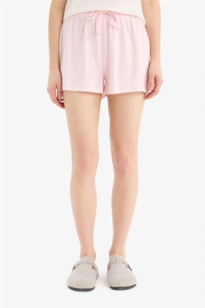 Fall in Love Regular Fit Pajama Shorts