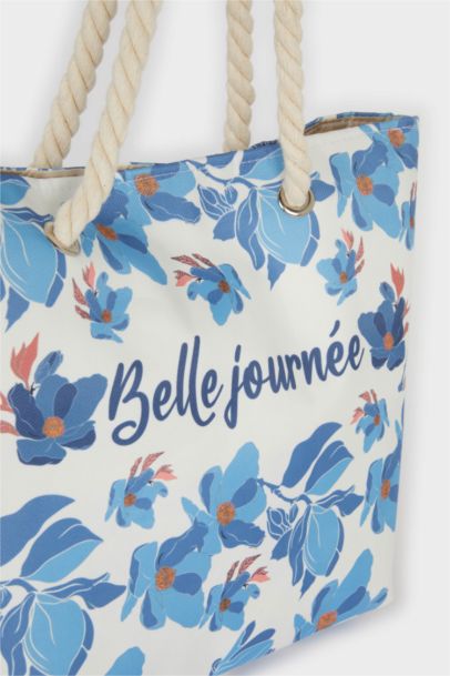 Kadın Hasır Plaj Çantası