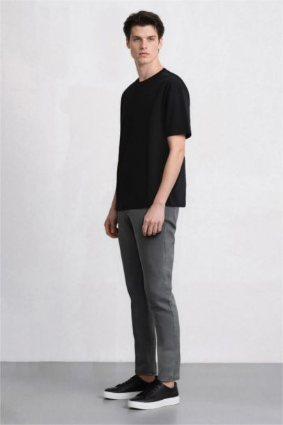 Pedro Slim Fit Dar Kalıp Normal Bel Dar Paça Jean Pantolon