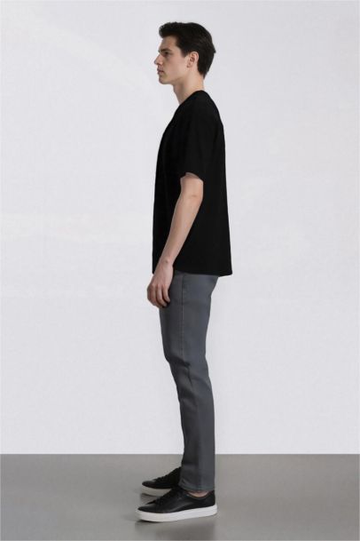 Pedro Slim Fit Dar Kalıp Normal Bel Dar Paça Jean Pantolon