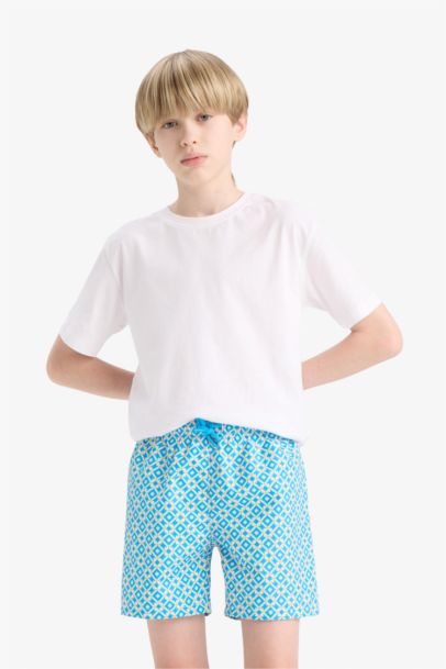 شورت سباحة أولاد مطبوع